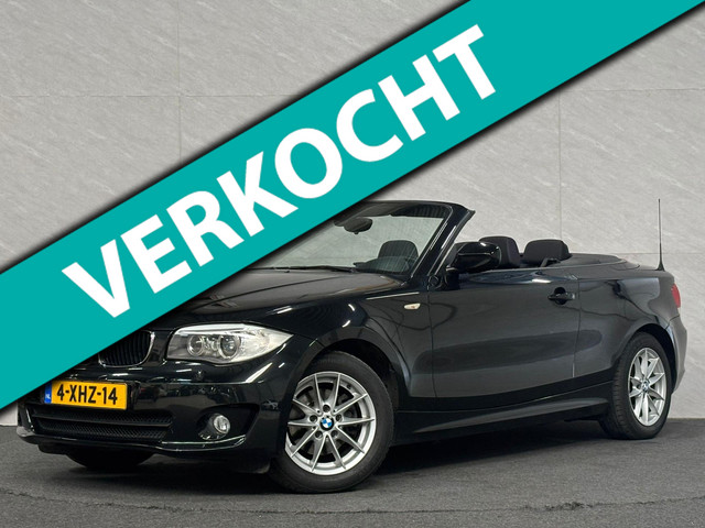 BMW 1 Serie Cabrio 118i Exclusive Edition – Stoelverwarming – Cruisecontrol – Airco